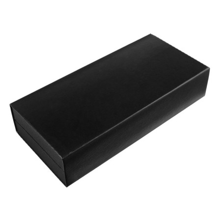Gift handle, feathers, in the leatherette case, VIP, black body-4