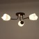 Chandelier 1341003/3wt e27 15W brown Bayerlux