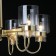 Ella chandelier, size 78x101x78 cm, 320W 8xe14