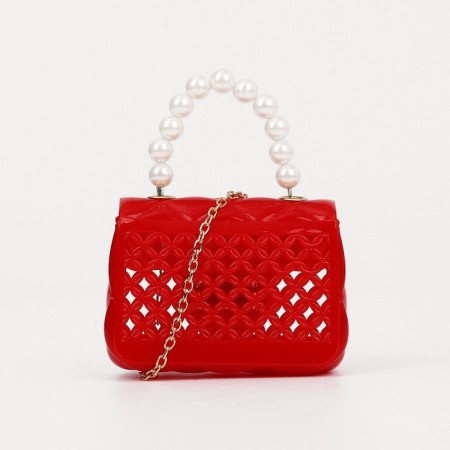 Baby bag on fasting, red color-1