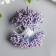 Stamens for flowers "drops matte lilac" d = 1.5 mm set 400 pcs length 6 cm