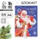 New Year. Notepad A6, 64 liters, "Happy Mail", soft cover