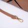 Bag Female Tout with zipper, beige color