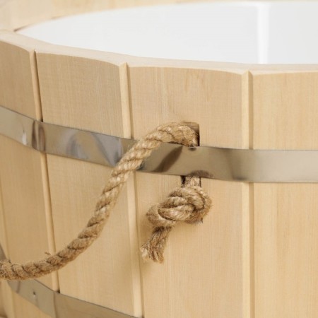 Wooden gang, 15 l, linden, plastic insert ft-3