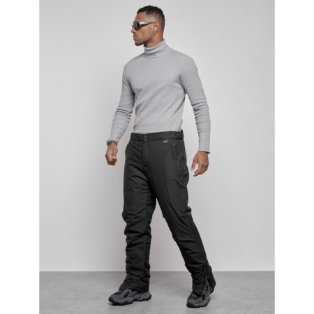Semi -combinezone ski insulated male winter, size 48, black color-7