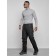 Semi -combinezone ski insulated male winter, size 48, black color