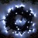 Garland “thread” 5 m, IP20, dark thread, 50 LED, white glow, 8 modes, 220 V