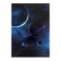 Notebook A5, 80 sheets in the CENT "PARAD of the planets", solid cover, glossy lamination, offset block