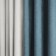 Kerty curtain set, 2x200x270 cm size, white/blue color
