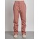Warmed female trousers, size 46, color light brown