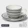 Tea couple Porcelain Magistro Hypnose, 230 ml mug, saucer 15.5 cm