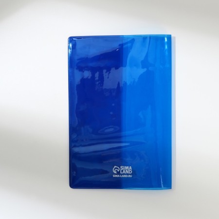 Cover for passport from color PVC "Personality"-2