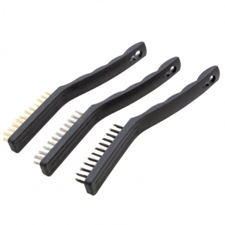 A set of MATRIX brushes, metal with a plastic pen, small, 3 pcs-1