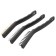 A set of MATRIX brushes, metal with a plastic pen, small, 3 pcs