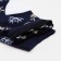 Children's socks "Deer and snowflakes" Blue color, size 22-24