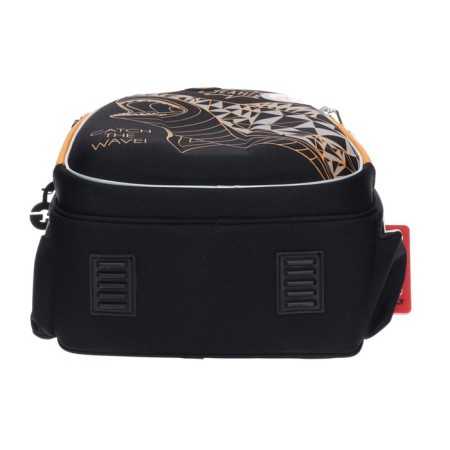 Grizzly frame backpack, 36 x 28 x 20 cm, with a cardholder, LED backlight, black-5
