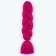 Zumba Kanecalon is monophonic, corrugated, 60 cm, 100 g, fuchsia color (#ay18)