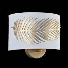 Bra Maytoni H428-WL-01-WG, 1HE14, 40W, 12x19x24 cm, color gold