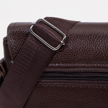 Male bag, brown color-4