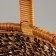 Wicker basket, 30 x 22 x 9/30cm, Fern