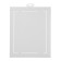 Revisionine Luke "RVS", 200 x 250 mm, plastic, white