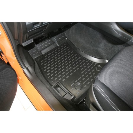 Rugs in the Subaru XV salon, 2012-2016 4 pcs. (polyurethane)-4