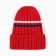 Children's hat, red color, size 52-54