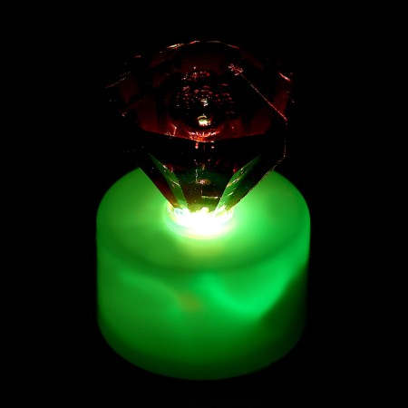Candle LED "Diamond", Mix colors-5