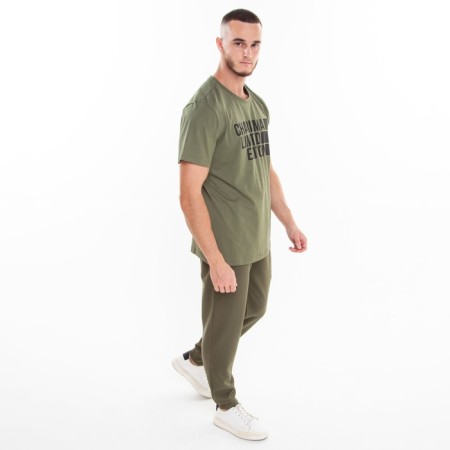 T -shirt, khaki color, size 44 (s)-1