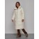 Coat insulated winter female, size 48, color light-beige