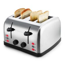 Toster KitFort KT-2016, 1500 W, 4 toasts, extra-rise, silver
