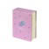 Notepad A7, 250 sheets on glue Smart Journal, hard cover, mix