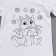 Set for creativity "T -shirt - coloring. Dragon with a gift »Size: 122-128 cm