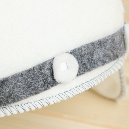 Hat for the bath "Galli", white-1