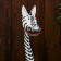 Souvenir tree "Zebra Mirosh" 40x12x9 cm