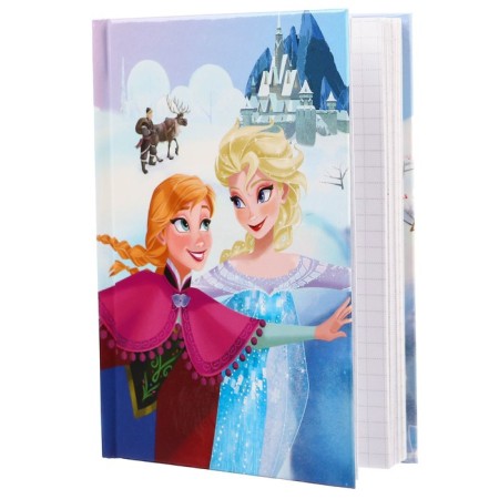 Notepad A6, 40 sheets in a hard cover, cold heart-6