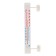 Thermometer, street, window, on Velcro, white