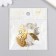 Decor for creativity Metal "Heart two halves - lock and key" Gold and silver 3x2.7 cm 476826