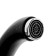 Haiba HB4113-7 kitchen mixer, single-leaf, on a nut, black