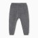Pants (reitus) Children's knitted minku, gray color, height 80-86 cm