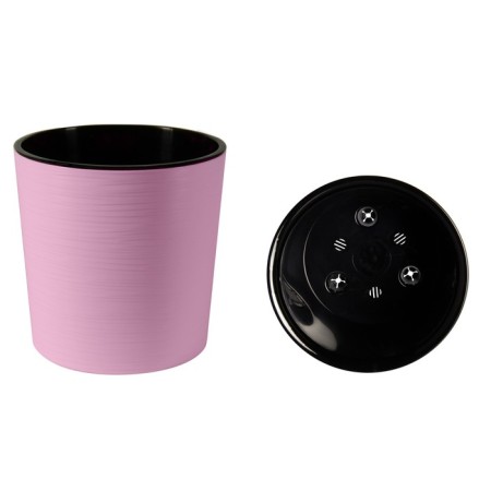 Plastic pot Live-In-Green with the Vega tab, d = 20 cm, 5.2 l, the heather color-1