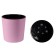 Plastic pot Live-In-Green with the Vega tab, d = 20 cm, 5.2 l, the heather color
