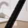 Brush cleaning shade, flexible, 71 × 5.5 cm, black color