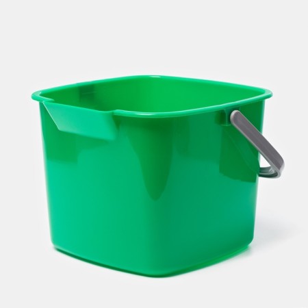 A cleaning bucket, 7.5 l, 25.2 × 25.5 × 19 cm, green-1