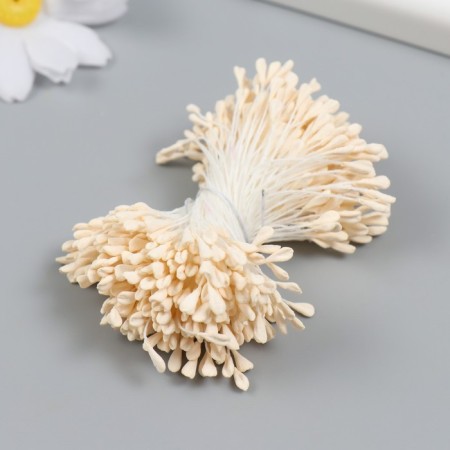 Stamens for flowers "peach" set 360 pcs length 6 cm-1