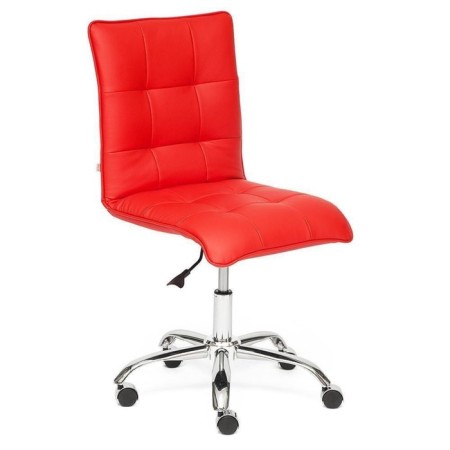 Zero Eco-leather chair, red 36-161