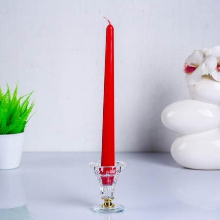 Antique candles, 2.3x 24.5 cm, 5 hours, 55 g, multi -colored-1