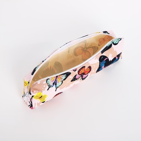 Cosmetic bag for lightning, pink color-2