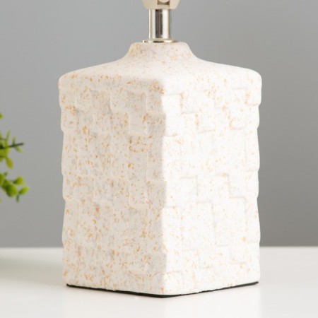 E14 40w ilin table lamp Beige 20x20x33 cm Risalux-3