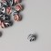 Beads for creativity Plastic "Shard Sebra" set 20 GP1.2x1.2x1.2 cm